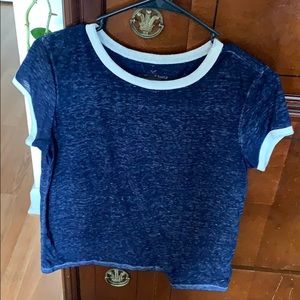 Casual cute blue t shirt